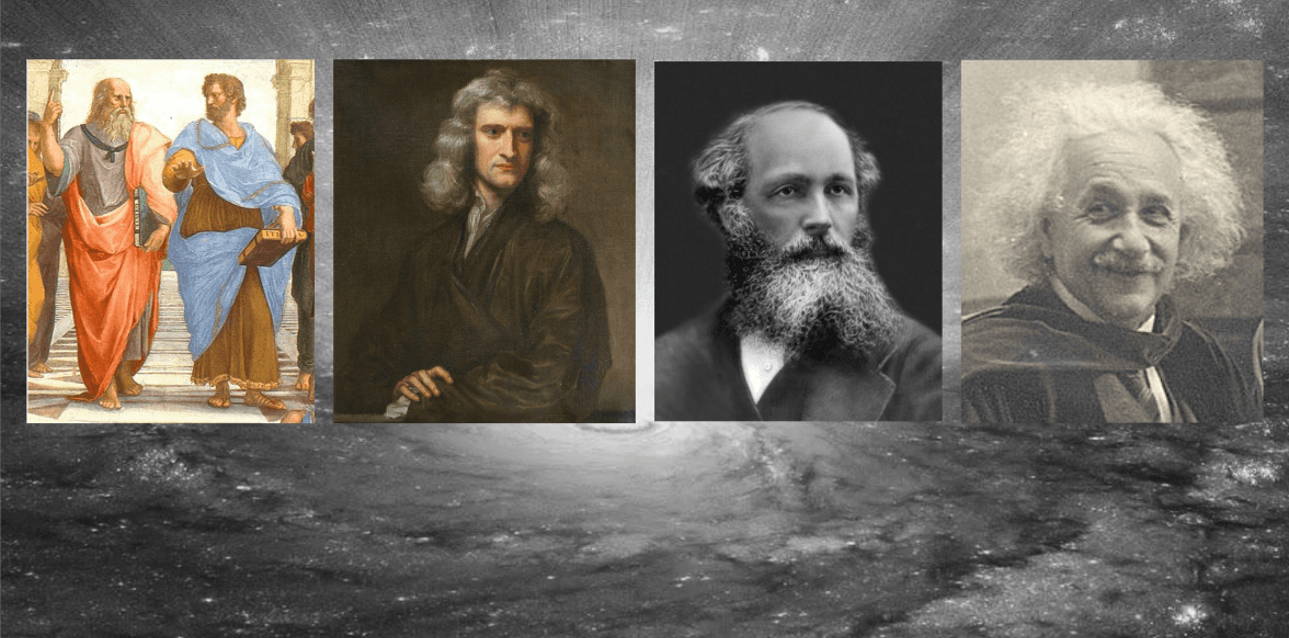 History of physics representations