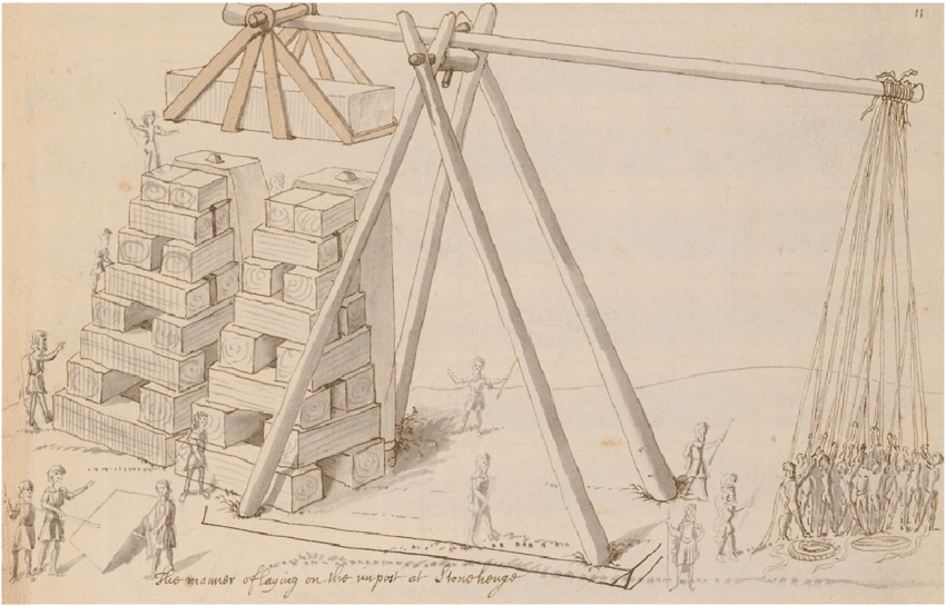 Bronze Age megalithic lintel construction